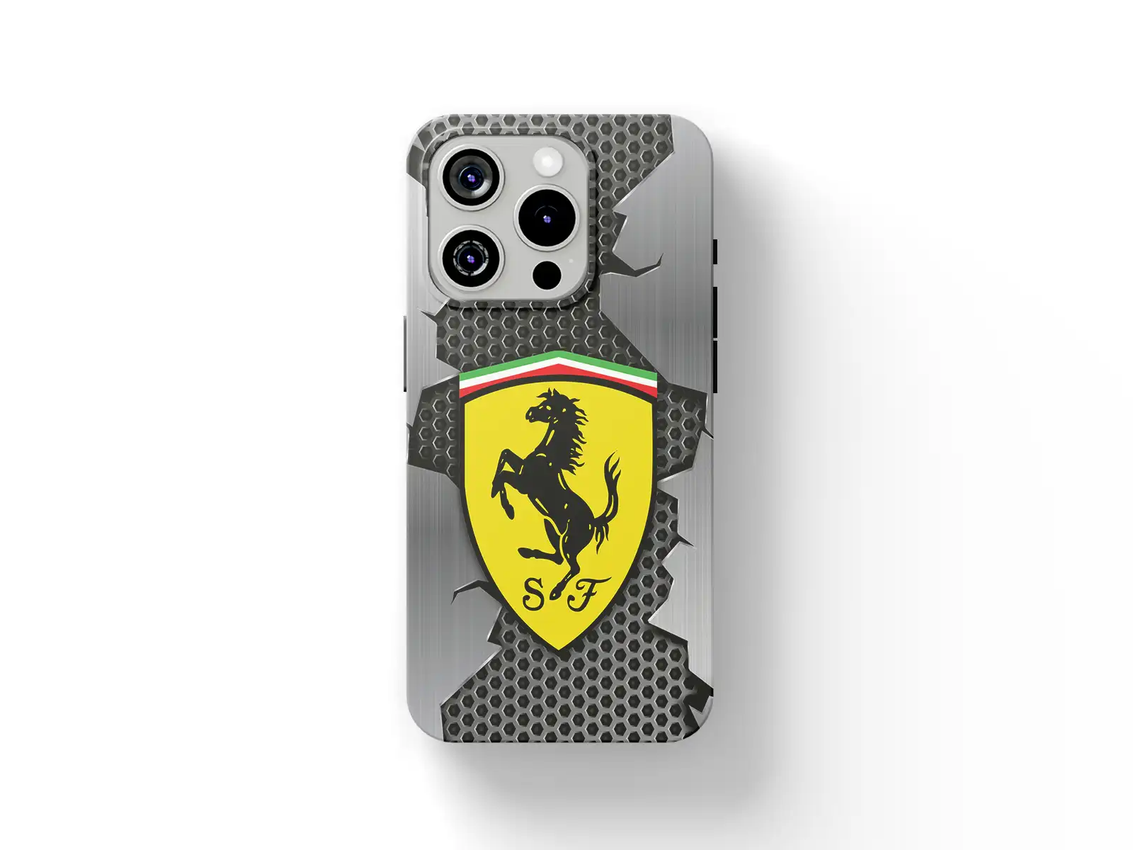 Ferrari Custodia Designer Look Solido Moderno